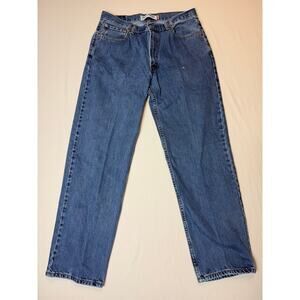 Mens Levi’s 550 Relaxed Fit 34x32‎ Blue Denim Jeans Classic Straight